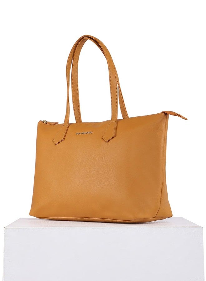 فان هيوزن حقيبة يد نسائية من Van Heusen، الخردل - Image 2